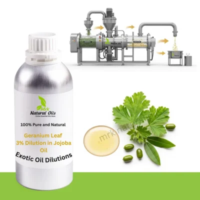 Geranium Leaf 3% Dilution in Jojoba Oil