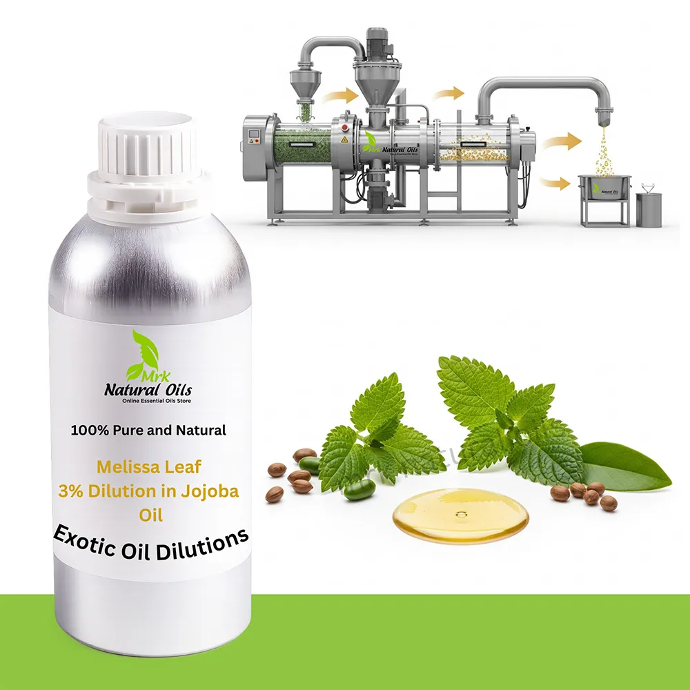 Melissa Leaf 3% Dilution in Jojoba Oil