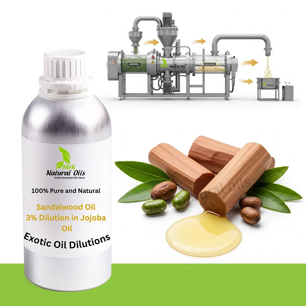 Sandalwood Oil 3% Dilution in Jojoba Oil